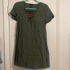 Olive green women’s dress